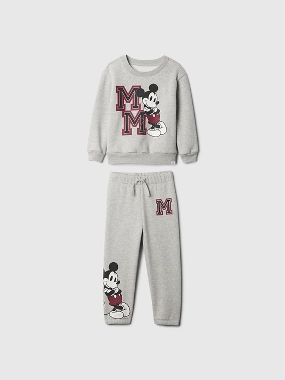 babyGap x Disney Mickey Mouse Varsity Sweatshirt & Sweatpants 2-Piece Set